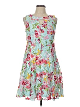 sachin and babi light blue dress Chetta B Womens Floral Midi Dress main image 1