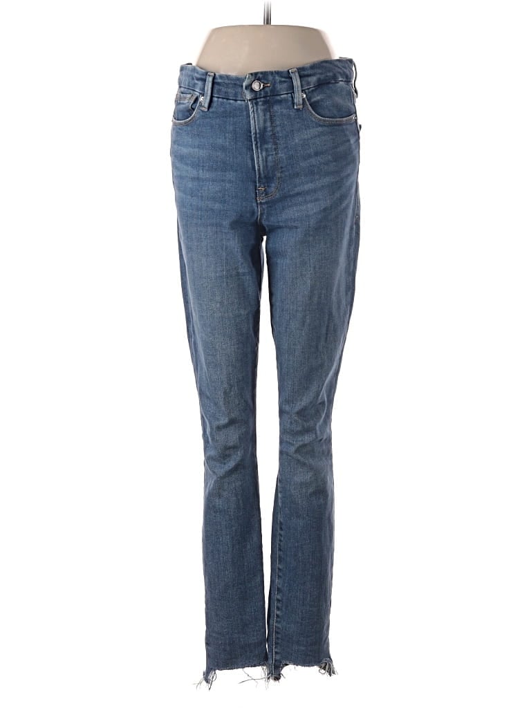 Pre-owned Good American Jeans In Blue