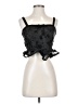 Thirty/Thirty 100% Polyester Black Sleeveless Blouse Size XS - photo 1