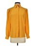 St. John 100% Polyester Yellow 3/4 Sleeve Blouse Size 4 - photo 1