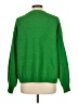 H&M Solid Green Pullover Sweater Size L - photo 2