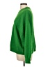 H&M Solid Green Pullover Sweater Size L - photo 5