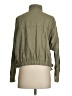 Blu Pepper 100% Cotton Solid Green Jacket Size S - photo 2