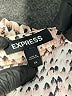 Express 100% Polyester Animal Print Pink Long Sleeve Blouse Size XS - photo 7