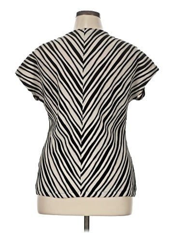 Dana Buchman Short Sleeve Blouse (view 2)