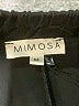 Mimosa 100% Polyester Solid Black Shorts Size M - photo 3