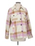 Gap Plaid Purple Coat Size XS - photo 1