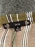 iris 100% Rayon Stripes Brown Green Romper Size S - photo 4