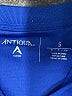 Antigua 100% Polyester Blue Short Sleeve Polo Size S - photo 7