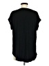 Pleione 100% Polyester Black Short Sleeve Blouse Size M - photo 2