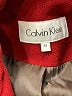 Calvin Klein Red Wool Coat Size 2 (petite) - photo 6
