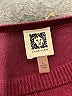 Anne Klein Burgundy Pullover Sweater Size L - photo 7