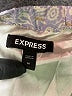 Express Paisley Purple Gray Romper Size M - photo 4