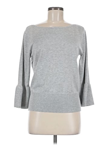 August Silk Pullover Sweater (view 1)