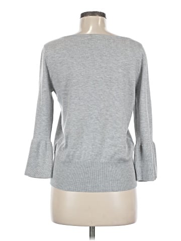 August Silk Pullover Sweater (view 2)