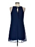 My Michelle 100% Polyester Blue Sleeveless Blouse Size S - photo 2