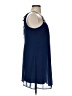 My Michelle 100% Polyester Blue Sleeveless Blouse Size S - photo 4