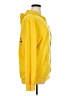 Unbranded 100% Polyester Yellow Zip Up Hoodie Size XL - photo 4