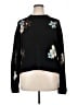 Rails Floral Black Pullover Sweater Size XL - photo 1