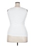 Bella 100% Cotton White Sleeveless Top Size 2X - photo 2