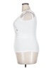 Bella 100% Cotton White Sleeveless Top Size 2X - photo 5