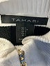 Tahari Stripes Silver Pullover Sweater Size S - photo 7