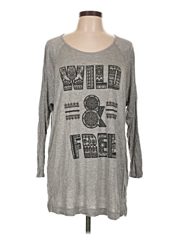 Freebird 3/4 Sleeve T-Shirt (view 1)