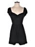 Derek Heart Solid Black Romper Size S - photo 1