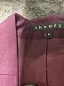 Theory Burgundy Blazer Size 4 - photo 6