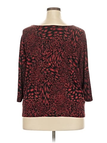 Maggie Barnes 3/4 Sleeve Blouse (view 2)
