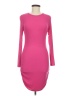 Unbranded Solid Pink Cocktail Dress Size M - photo 1