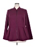 Lane Bryant Burgundy Blazer Size 20 - photo 1