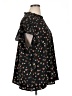 Unbranded Black Short Sleeve Blouse Size 0X (estimated) - photo 4