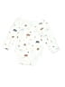 Mori Ivory Long Sleeve Onesie Size 0-3 mo - photo 1