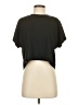 Shein 100% Polyester Black Short Sleeve T-Shirt Size 4 - photo 1