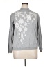 Alfred Dunner Stars Silver Gray Turtleneck Sweater Size XL - photo 1