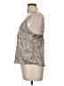 ASOS 100% Polyester Animal Print Ivory Sleeveless Blouse Size 6 - photo 5