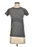Athleta 100% Nylon Tweed Gray Active T-Shirt Size S - photo 1