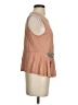 Express 100% Cotton Tan Sleeveless Blouse Size S - photo 4