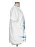 Unbranded Floral White Short Sleeve T-Shirt Size L - photo 4