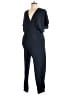 Hatch 100% Polyester Solid Blue Jumpsuit Size Med Maternity (2) - photo 1