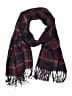 Unbranded Plaid Burgundy Scarf One size - photo 1