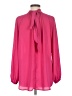 Shein 100% Polyester Pink Long Sleeve Blouse Size 6 - photo 2