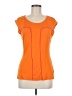 Worthington Orange Short Sleeve Top Size M - photo 1