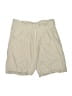 BCBGMAXAZRIA Ivory Khaki Shorts Size 4 - photo 1