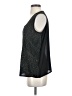 Cache 100% Polyester Gray Sleeveless Top Size S - photo 5