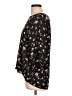 Papermoon 100% Polyester Black 3/4 Sleeve Blouse Size L - photo 5