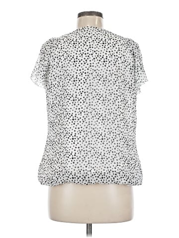 Sara Michelle Short Sleeve Blouse (view 2)
