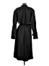 British Mist 100% Polyester Black Trenchcoat Size M (estimated) - photo 2