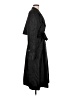 British Mist 100% Polyester Black Trenchcoat Size M (estimated) - photo 4